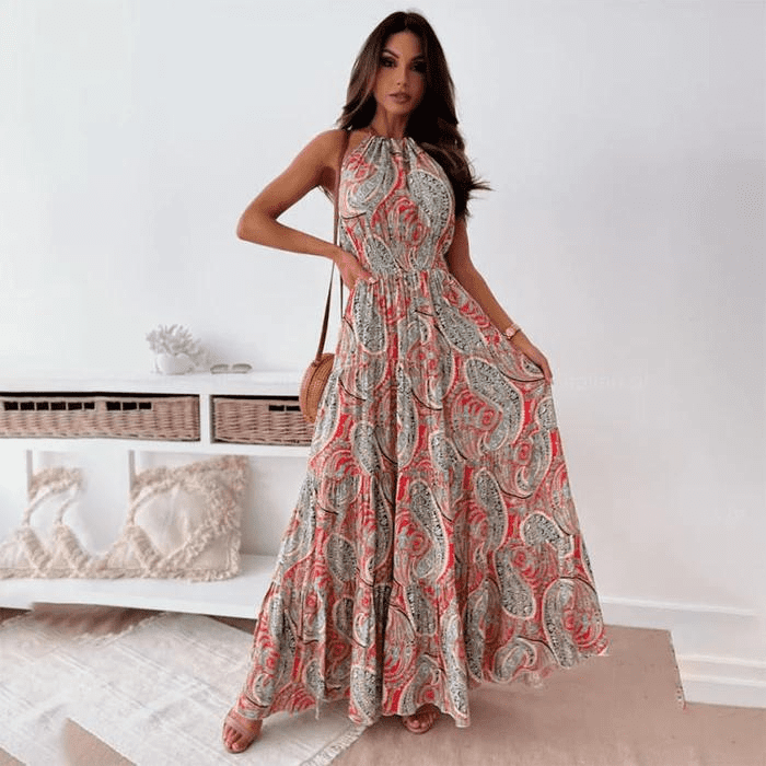 Vestido Feminino Florido