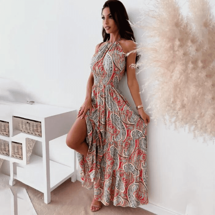 Vestido Feminino Florido