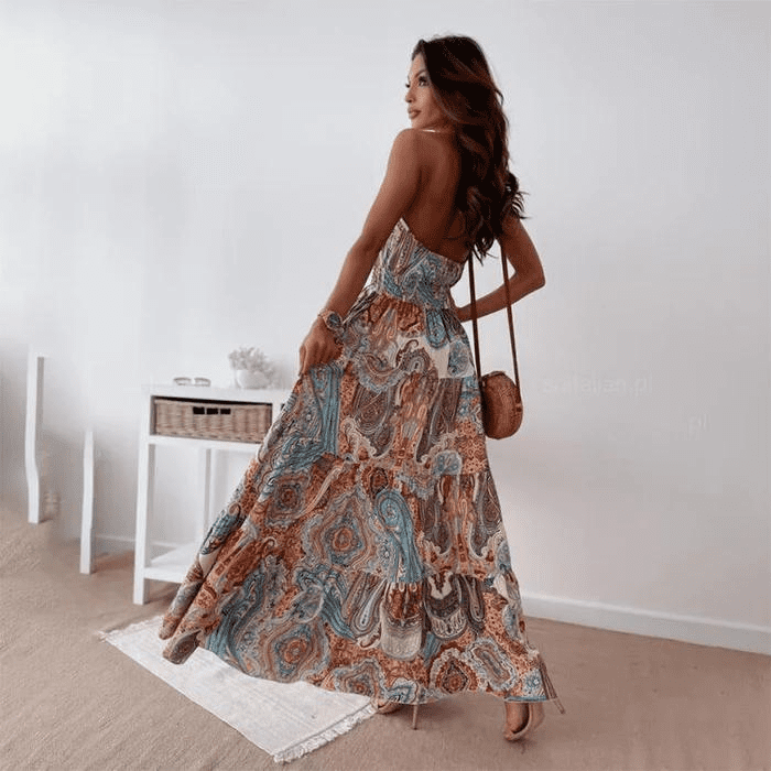 Vestido Feminino Florido