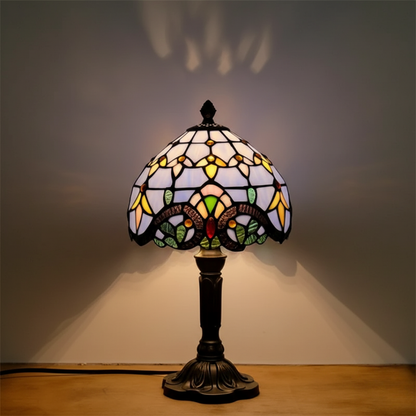 Luminária de Mesa Vitral Retrô