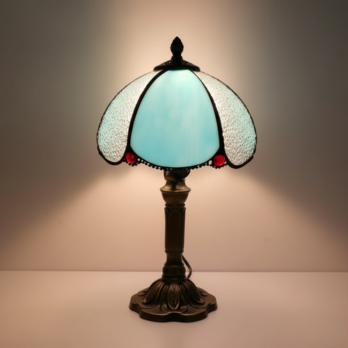 Luminária de Mesa LED Barroca Luxuosa