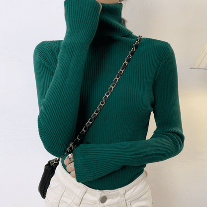 Suéter Tricô feminino Verde