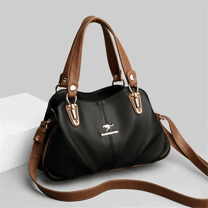 Bolsa de Couro Preta