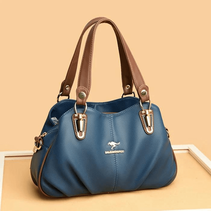 Bolsa de Couro Azul