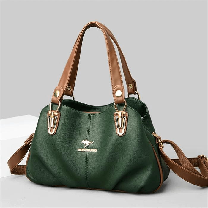 Bolsa de Couro Verde