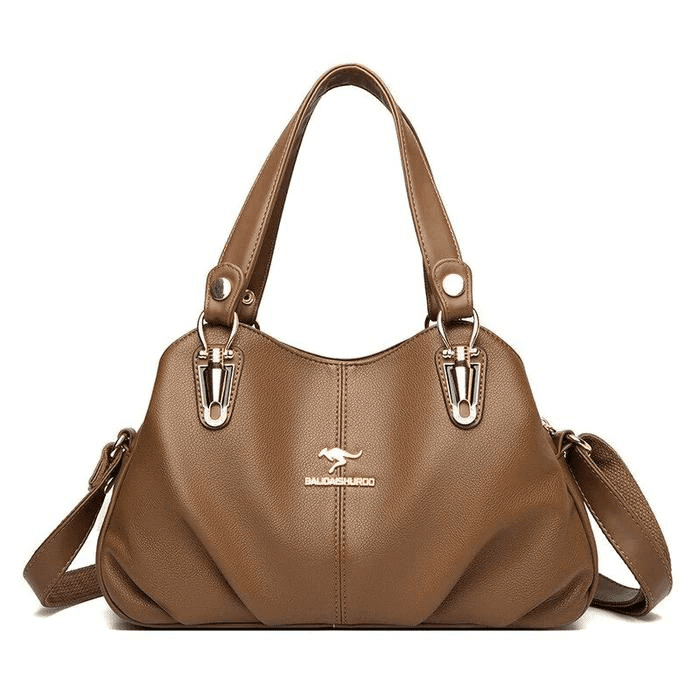 Bolsa de Couro Bege