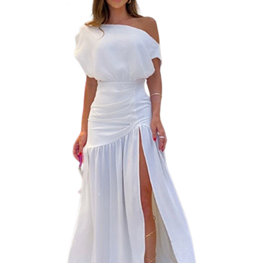 Vestido Longo de Fenda Feminino - Encantária Loyola