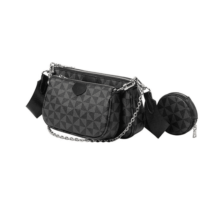 Bolsa de Couro Preta