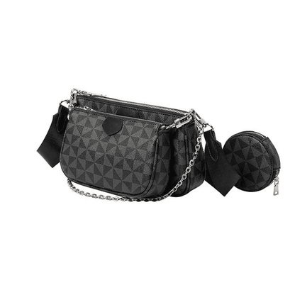Bolsa de Couro Preta