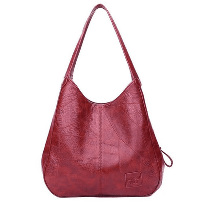 Bolsa de Couro Vermelha