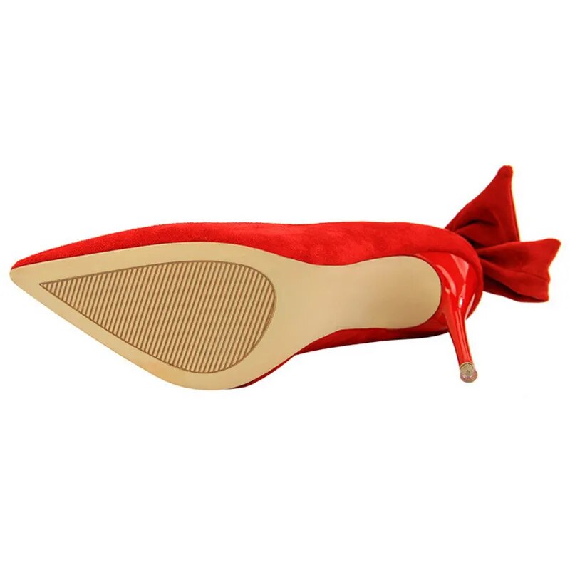 Scarpin Salto Alto Fino