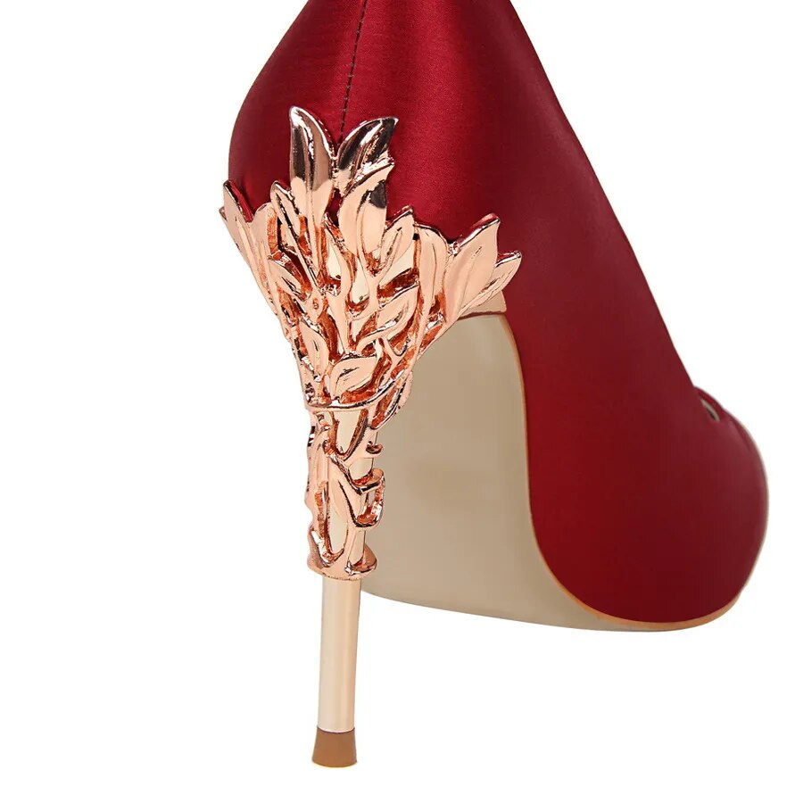 Scarpin Salto Alto Fino 10cm - Encantária Éclat d'Été