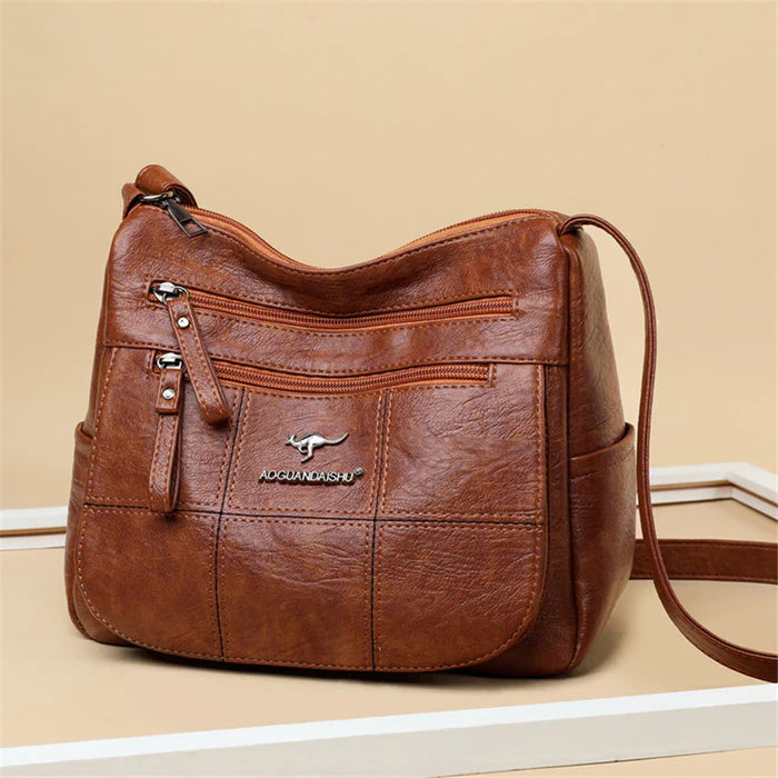Bolsa de Couro Bege