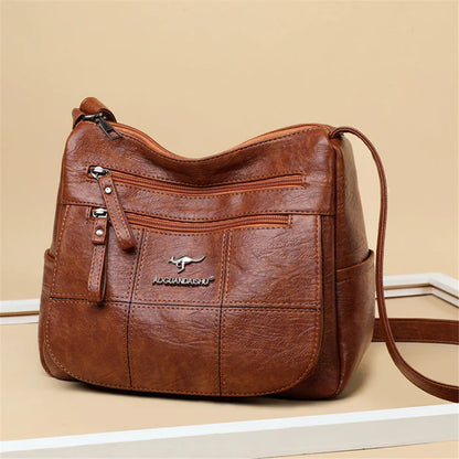Bolsa de Couro Bege