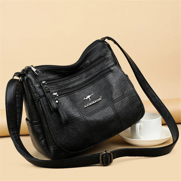 Bolsa de Couro Preta