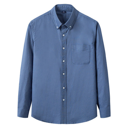 Camisa Oxford Casual 100% Algodão