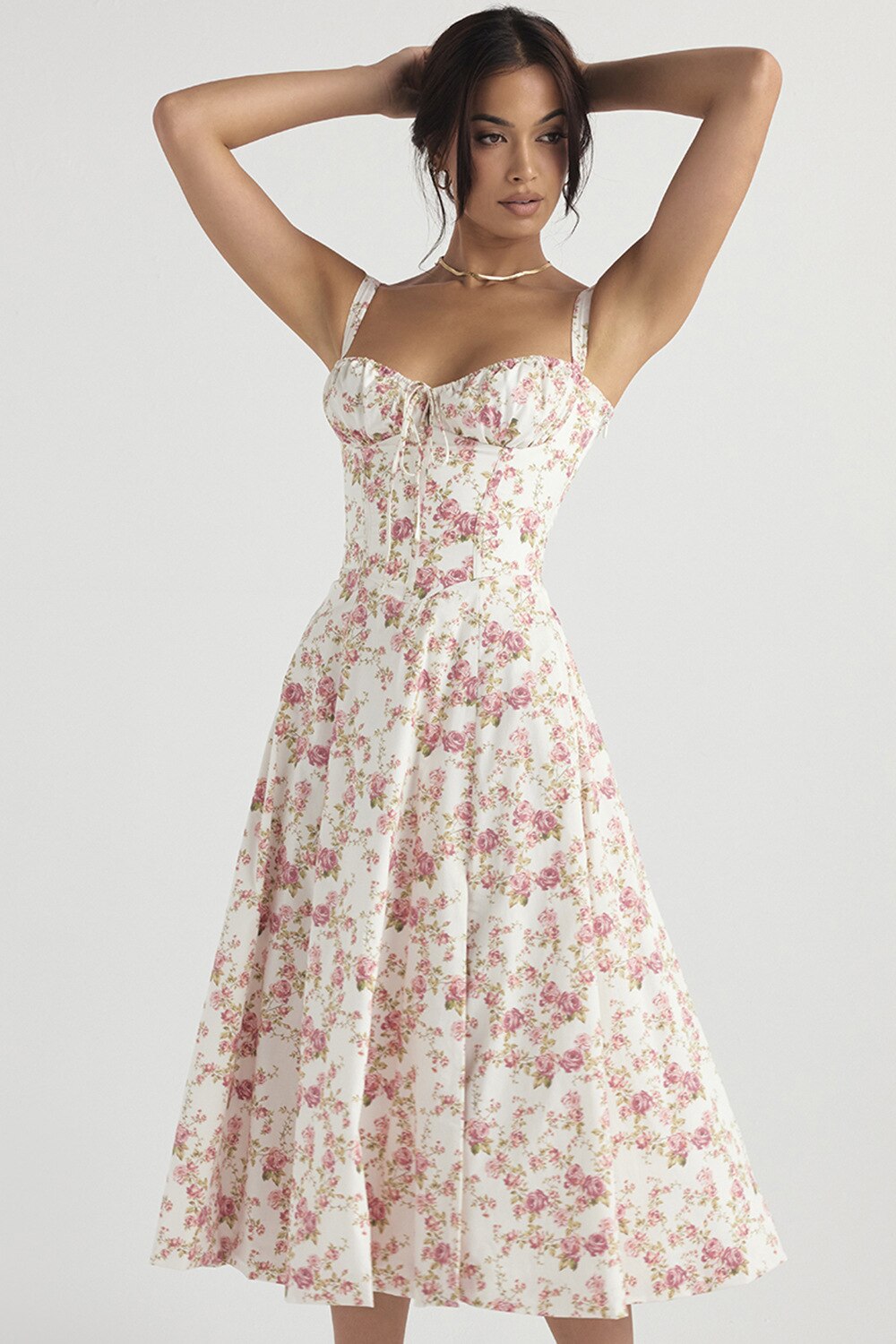 Vestido Feminino Longo Florido