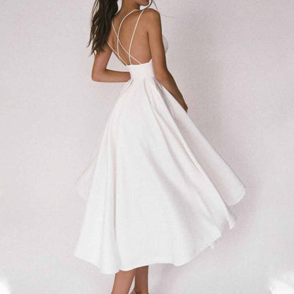 Vestido Feminino Midi branco