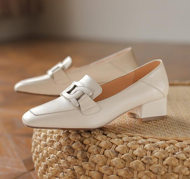 Mocassim feminino branco
